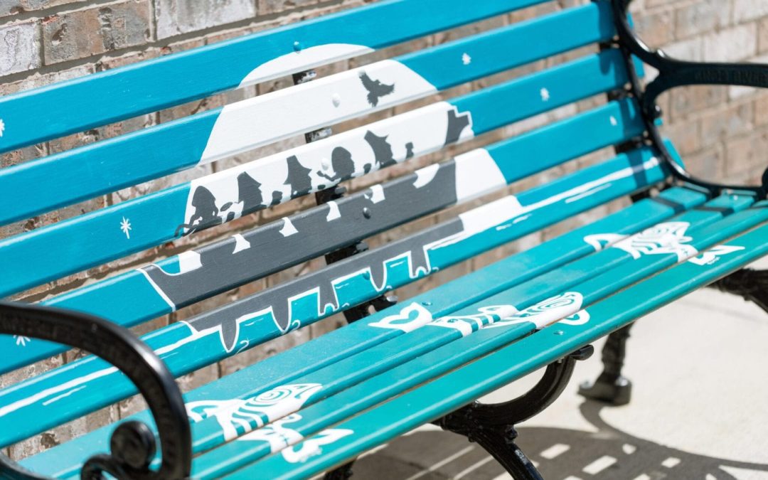 Downtown Art Benches