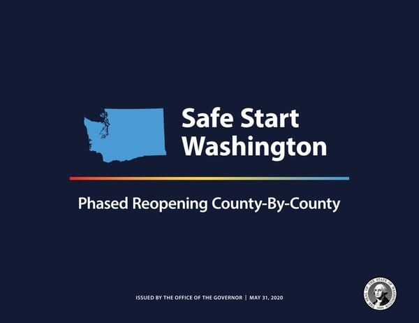 Inslee Issues Safe Start Proclamation for County Approach to Re-opening