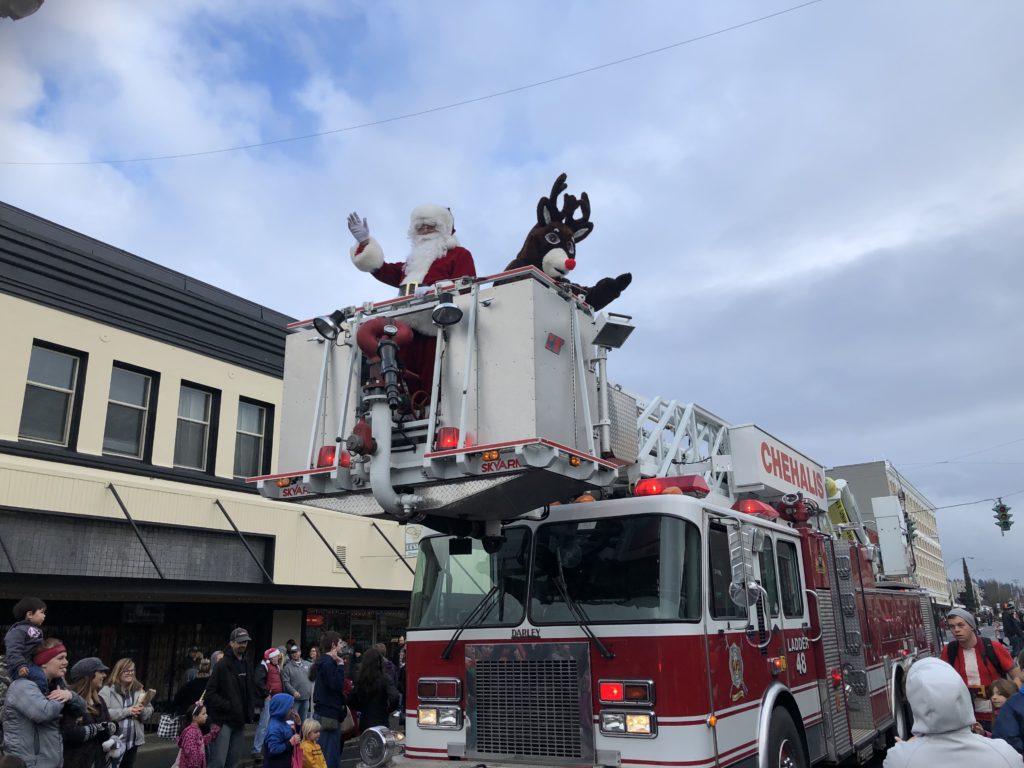 chehalis santa parade