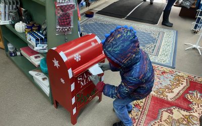 Mail Letters to Santa in Downtown Chehalis